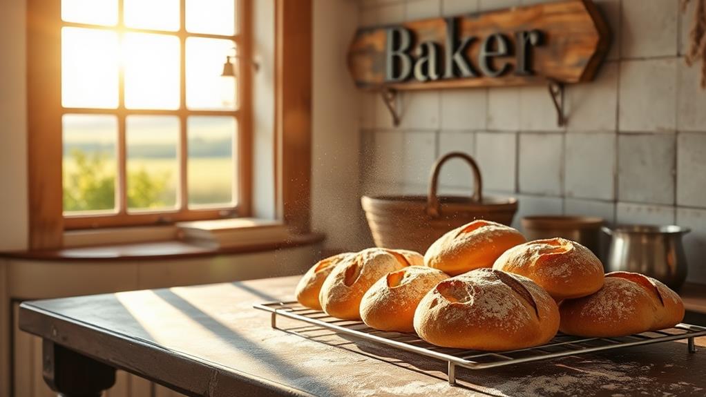 baking delicious artisanal bread