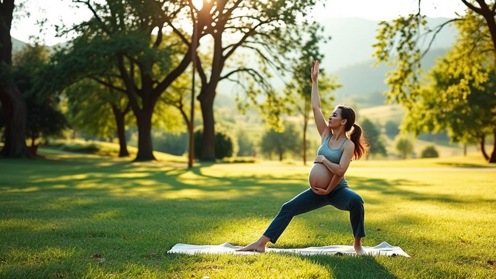 exercise throughout pregnancy safely