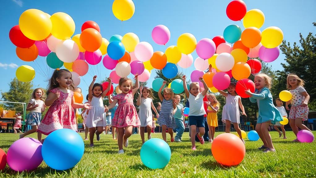 frozen balloon dance game