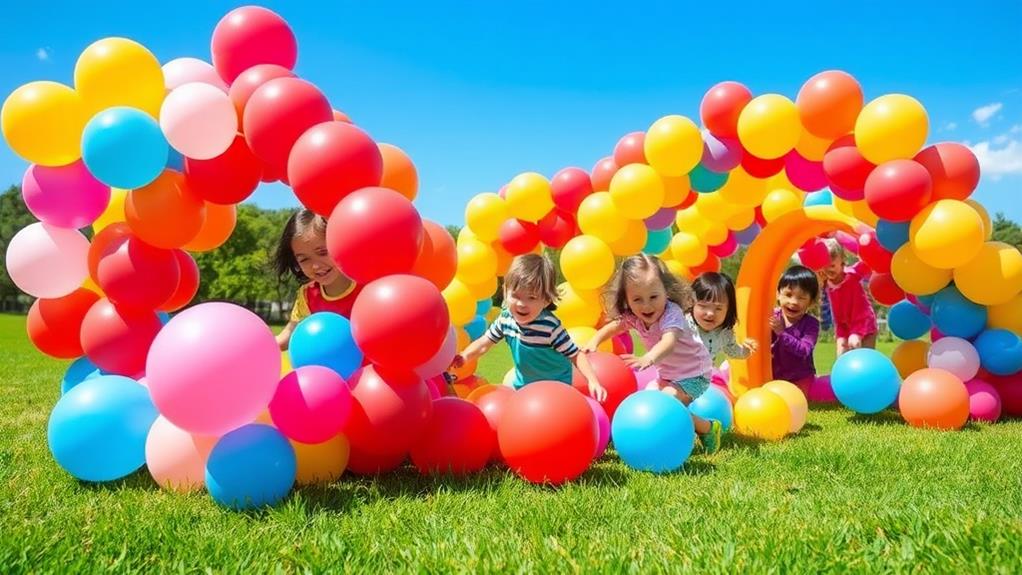 inflatable balloon challenge event