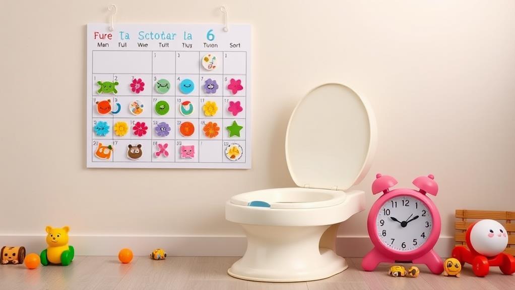 potty training routine plan