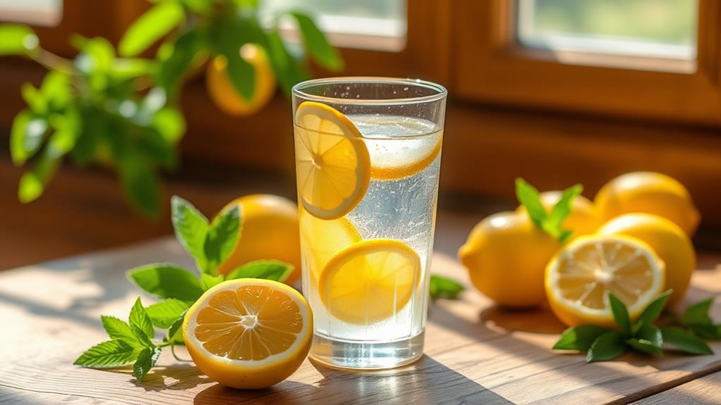 refreshing lemon water tips